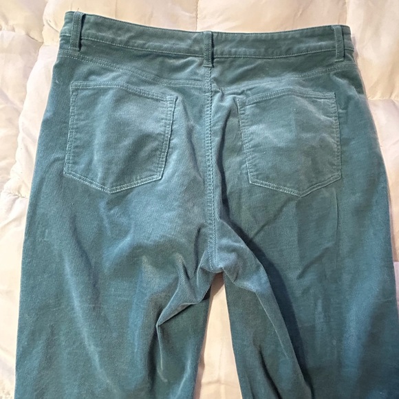 Talbots Stretch Corduroy Straight Leg Pants Size 14 - Picture 8 of 8